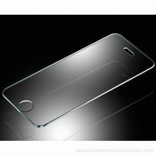 LED protector for iPhone4, Slim Chemical Treatment Processed Tempered Glass, Mirror Function